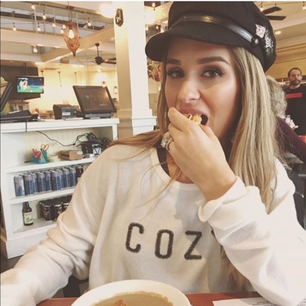 “cozy” fleece long sleeve
